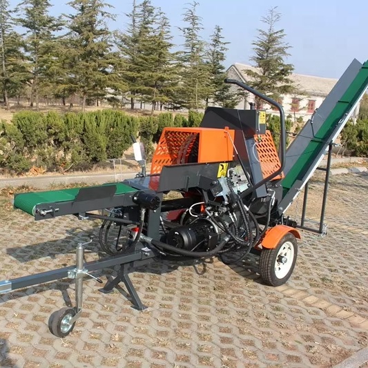 Log Splitter Electric - 20 ton horizontale hydraulische houtklover met