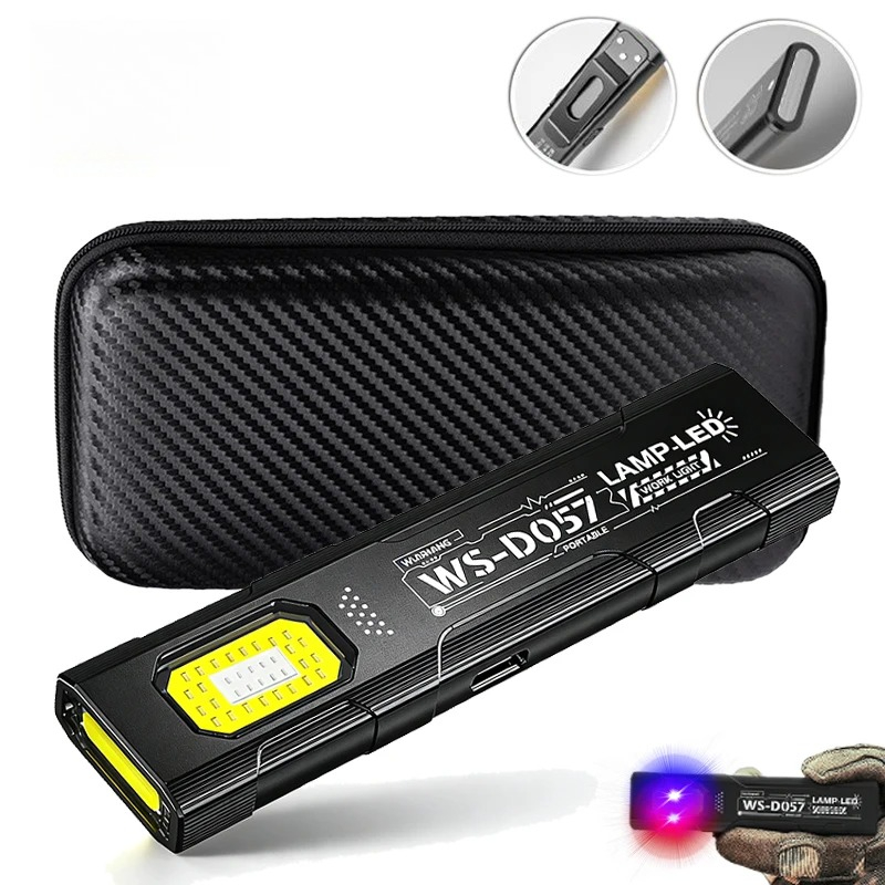 Outdoor Power Usb - LED-sleutelhangerzaklamp USB C oplaadbare draagbare zaklamp