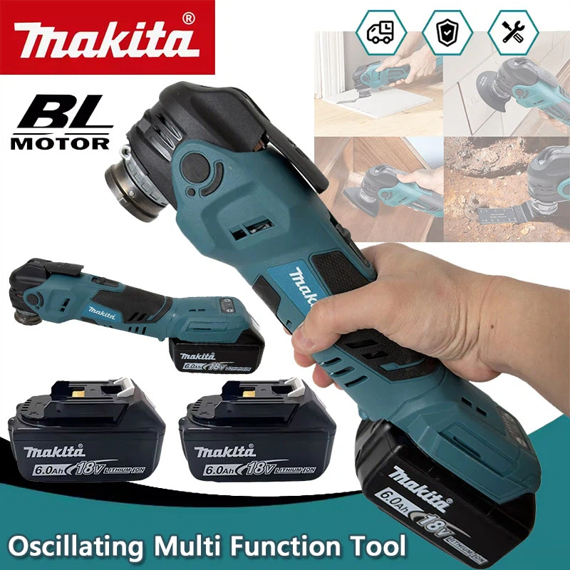 Lawn Mower Battery - Makita borstelloze oscillerende multifunctionele gereedschap elektrische