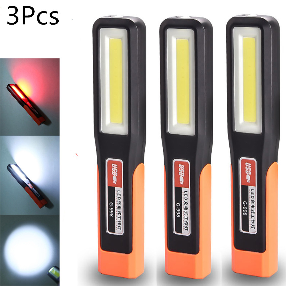 Outdoor Power Garage - 3 stks Krachtige COB LED Werklamp