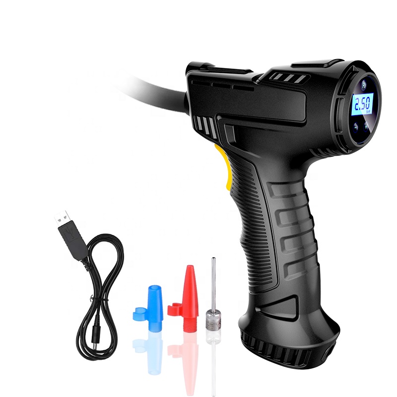 Air Compressor Portable - Draagbare digitale oplaadbare elektrische luchtpomp 150
