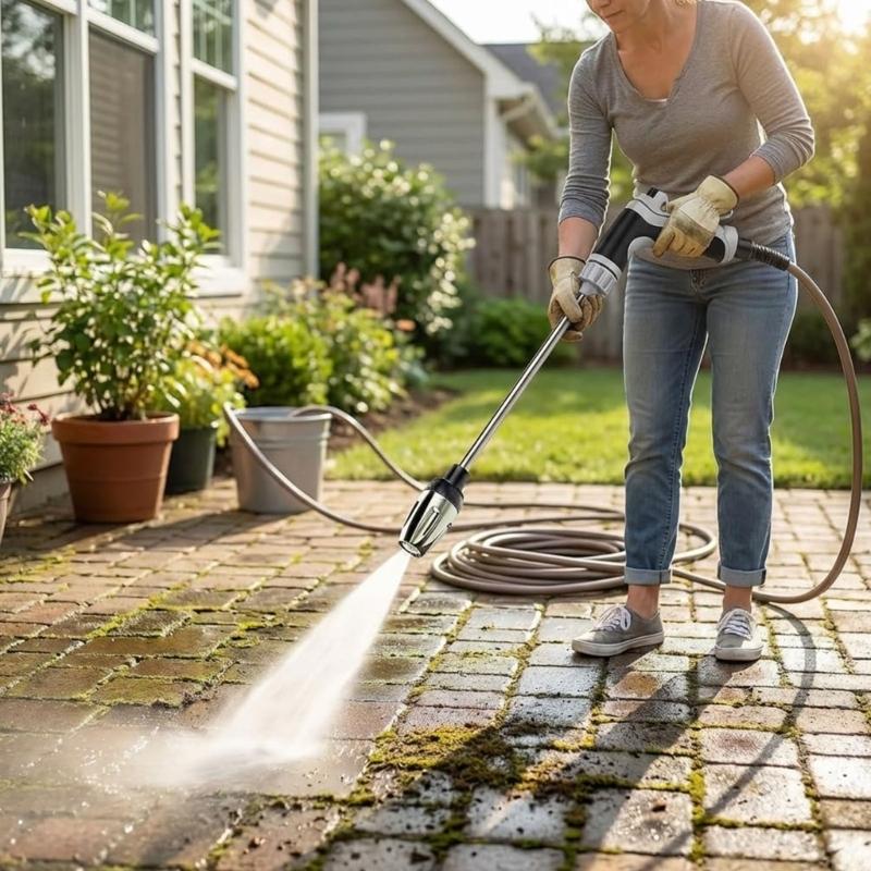 Outdoor Power 'Hose' - J0MA Universele tuinslang hogedrukreiniger met snelkoppelingsadapters