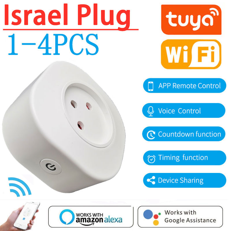 Outdoor Power Outlet Wifi - 16A Israël Smart Wifi Stekker Smart