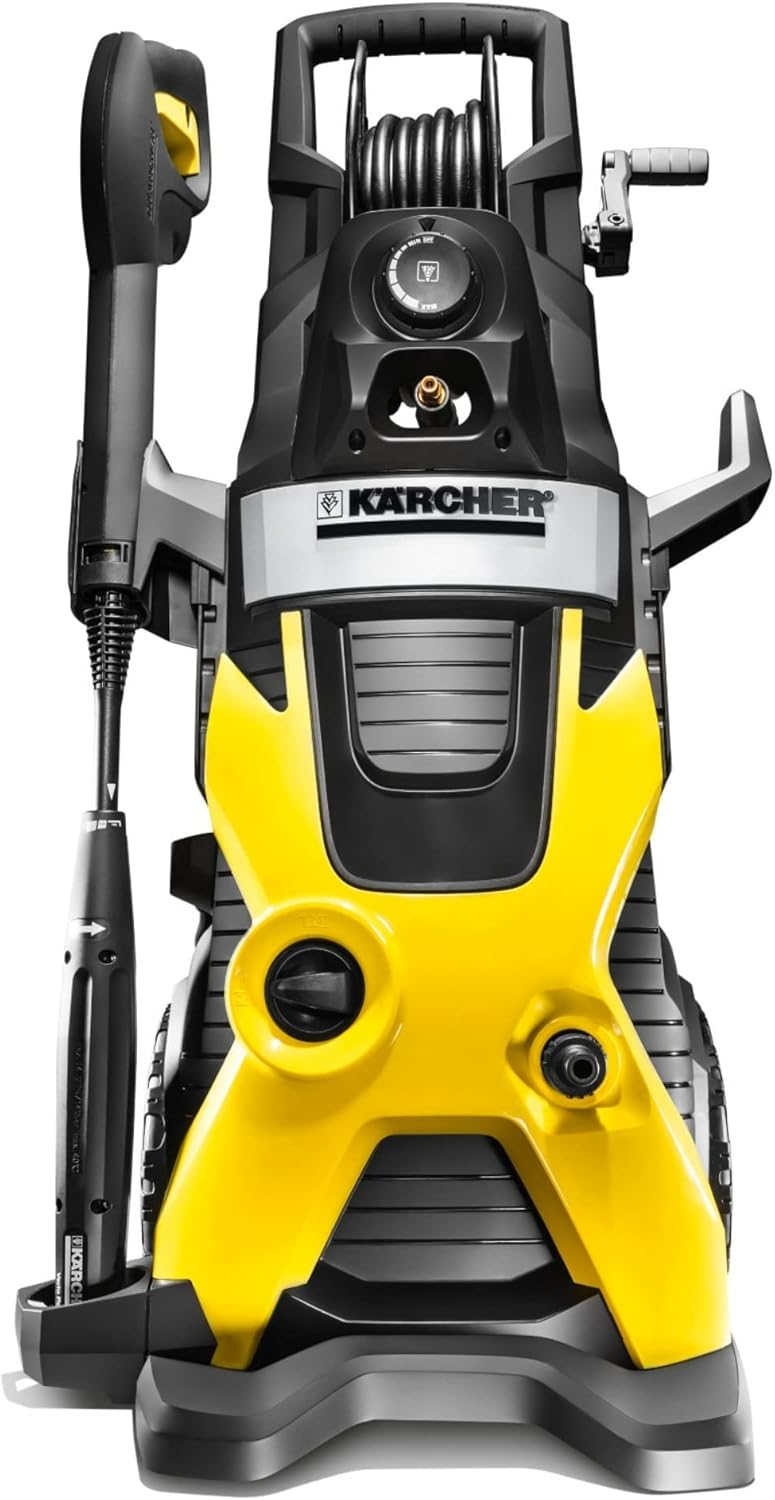 Outdoor Power 'Hose' - Hogedrukreiniger met slanghaspel, Vario Power &