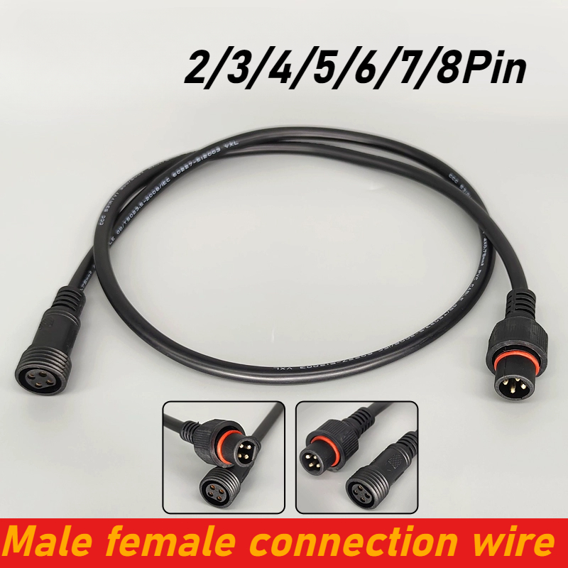 Outdoor Power Extension - IP67 Waterdicht 2 3 4 5
