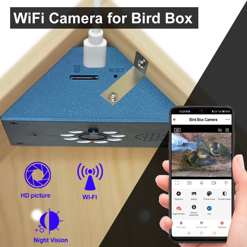 Outdoor Power Outlet Wifi - Tuya Smart Life WiFi HD Camera