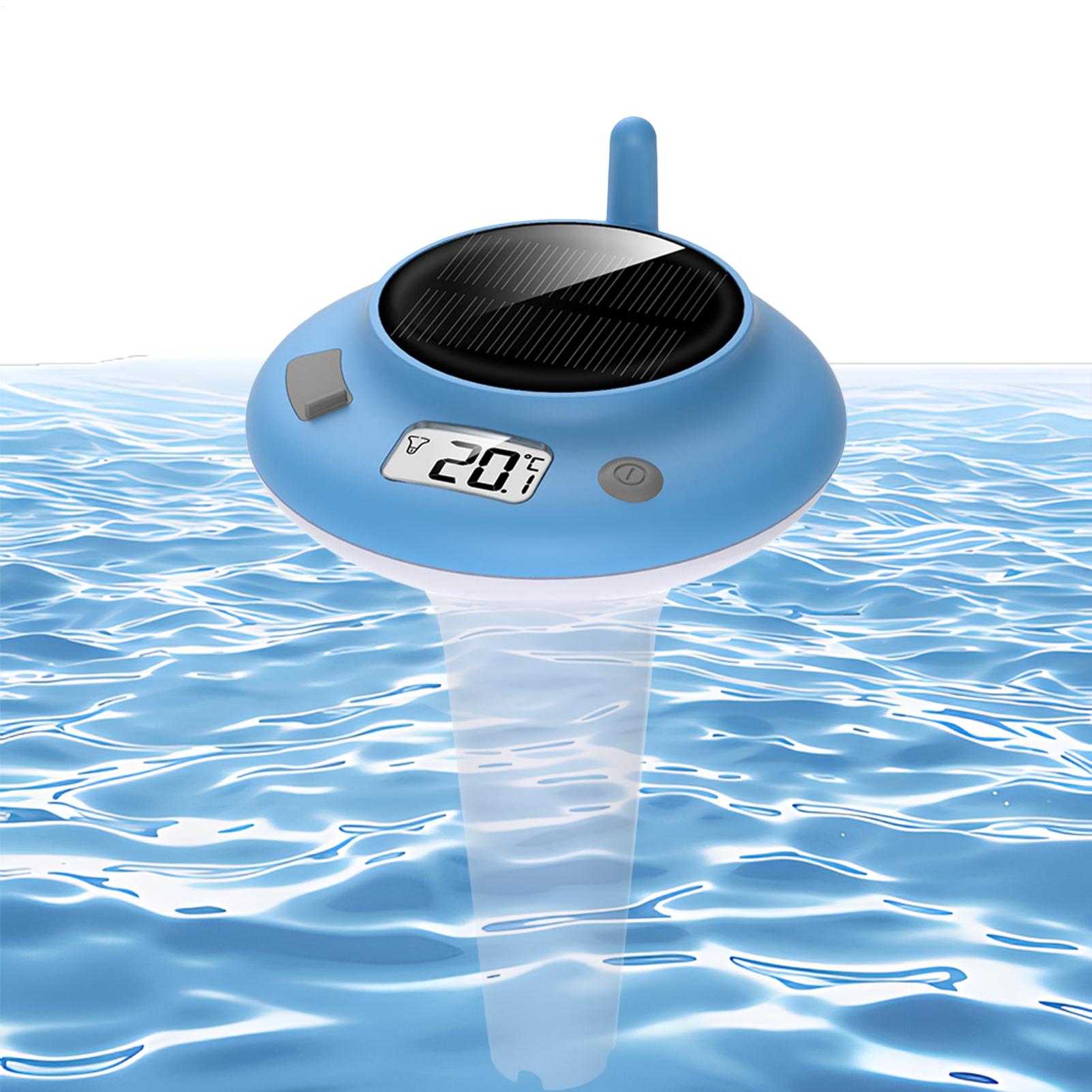 Outdoor Power For Hot Tub - Digitale drijvende zwembadthermometer op zonne-energie, gemakkelijk
