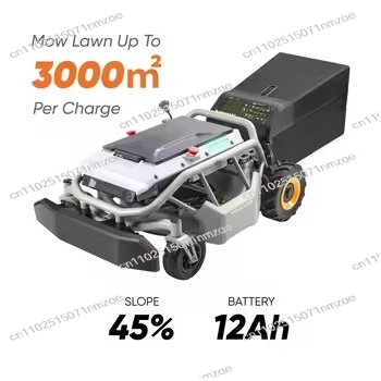 Lawn Mower Battery - Afstandsbediening grasmaaier met 3-in-1 2WD draagbare