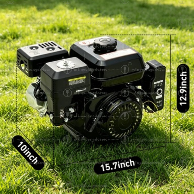 Log Splitter Electric - 4-takt 212cc 7,5PK benzine motor met