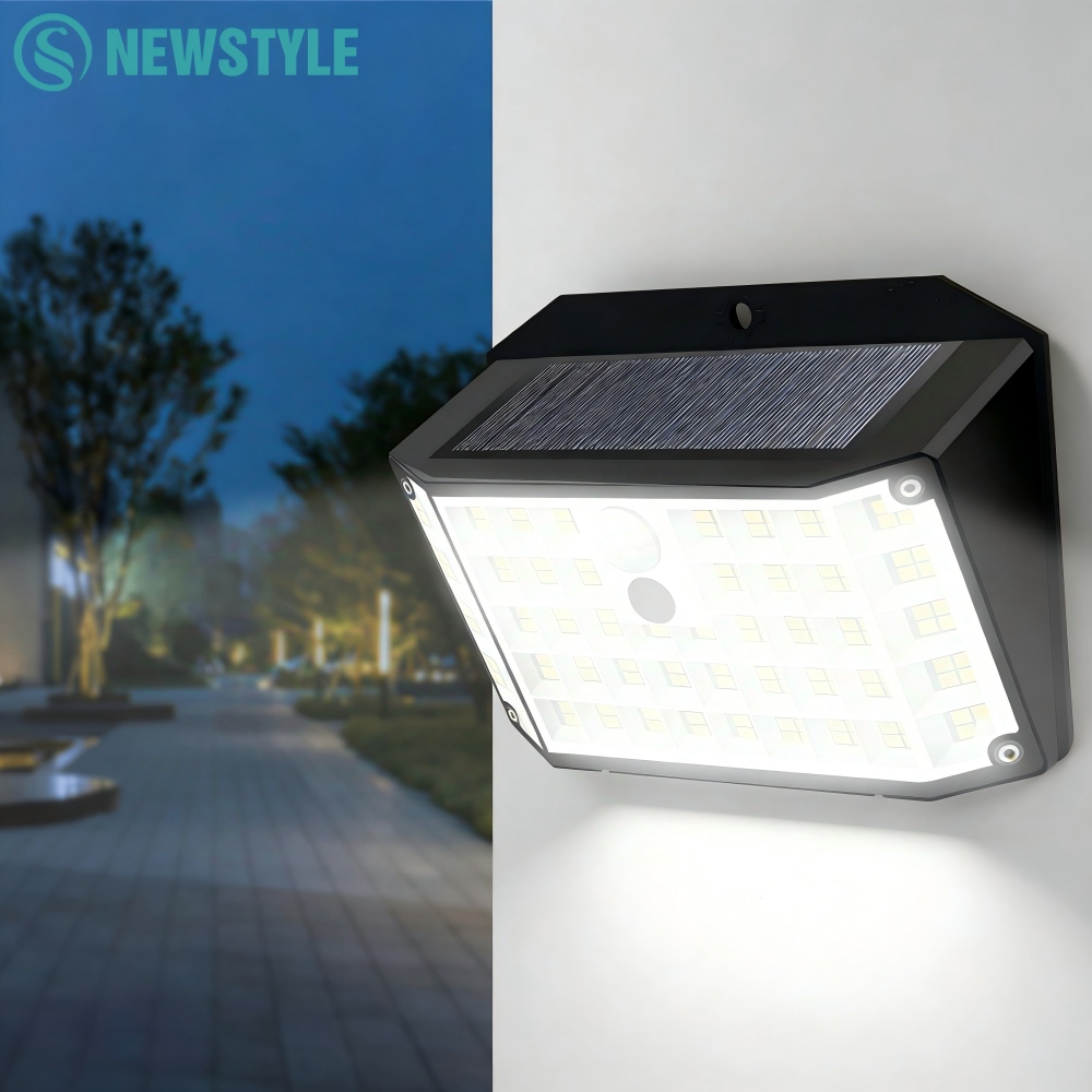 Outdoor Power Garage - 176 LED zonne-verlichting buiten IP65 waterdicht
