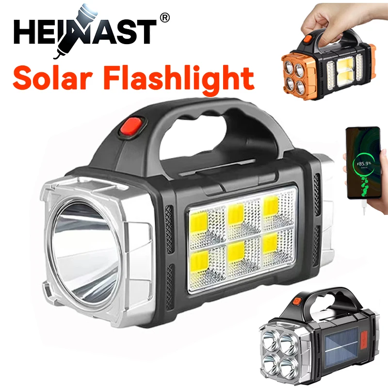 Outdoor Power Usb - Krachtige handzaklamp USB oplaadbare zaklamp Super