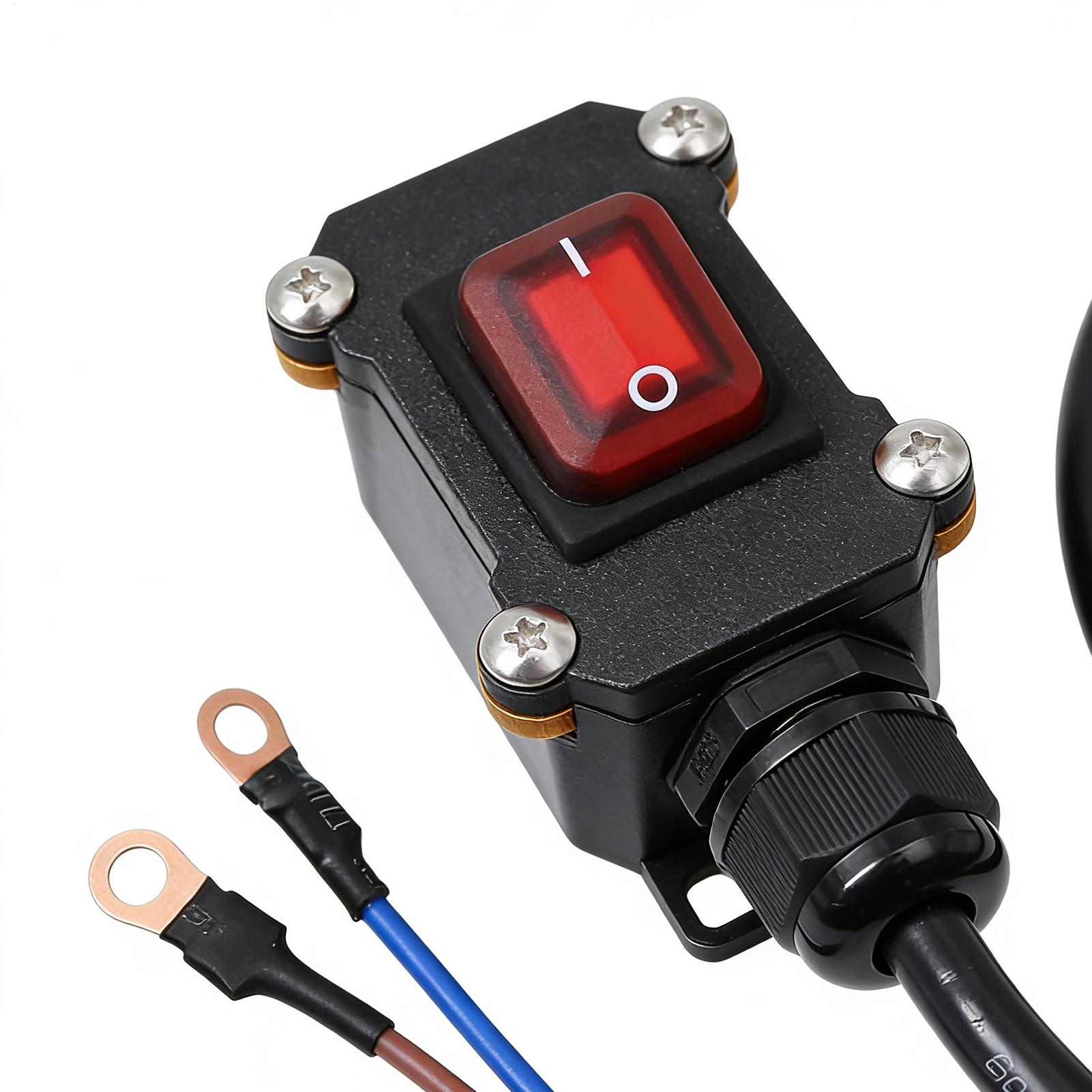 Outdoor Power Disconnect - 30/50/100 Cm Universele Motorfiets KillSwitch 12V/24V