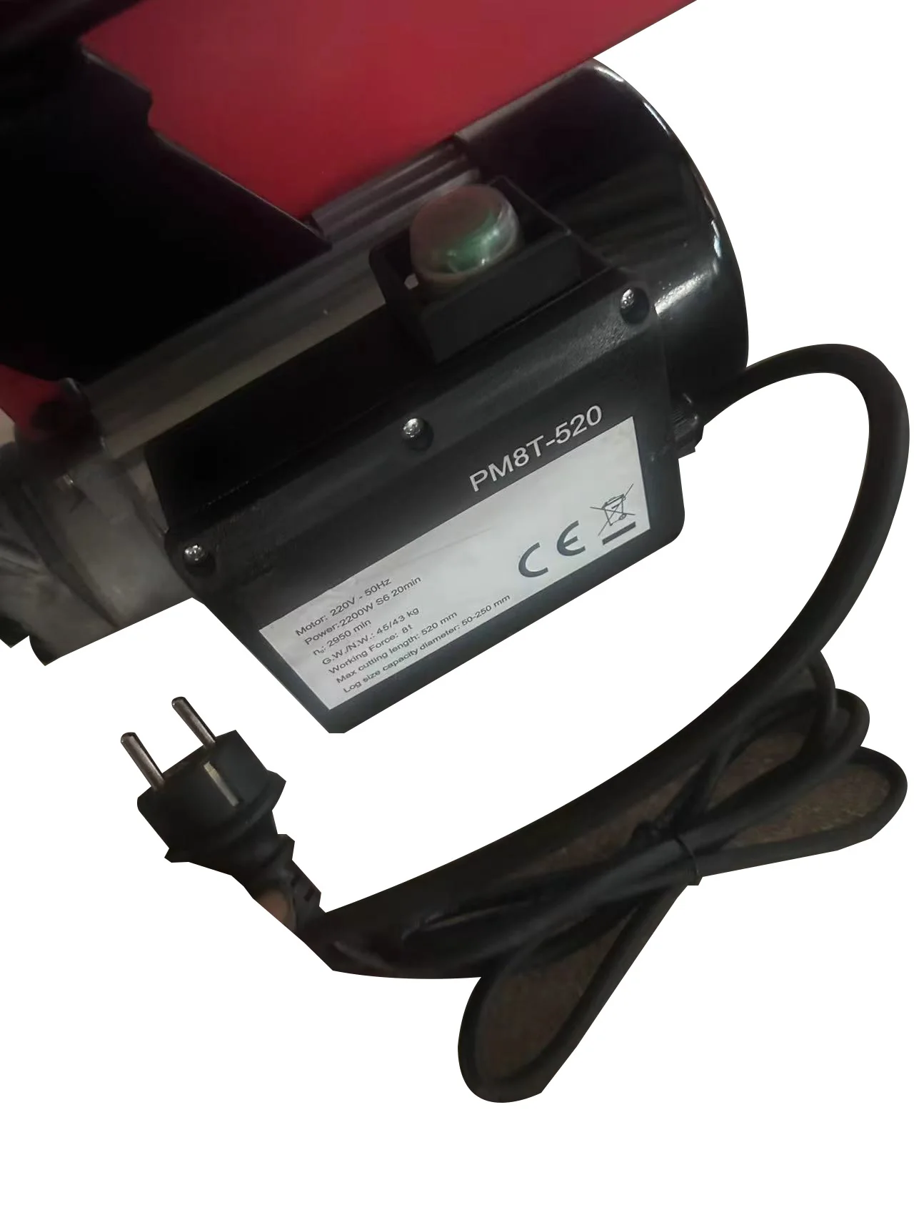 CE-gecertificeerde 5-7 ton ele - Log Splitter Electric recensie en prijs