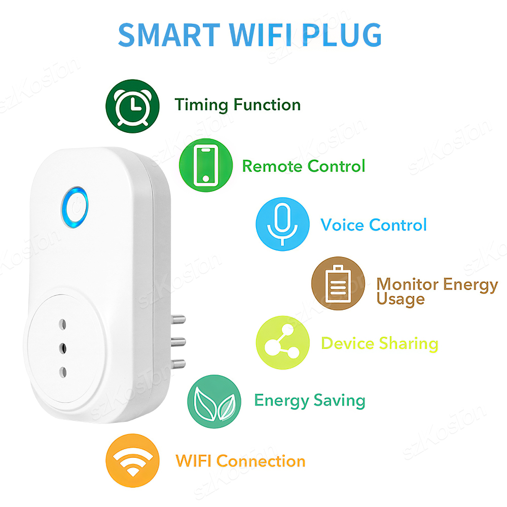 16a Chile Italy Wifi Smart Soc - Outdoor Power Outlet Wifi recensie en prijs