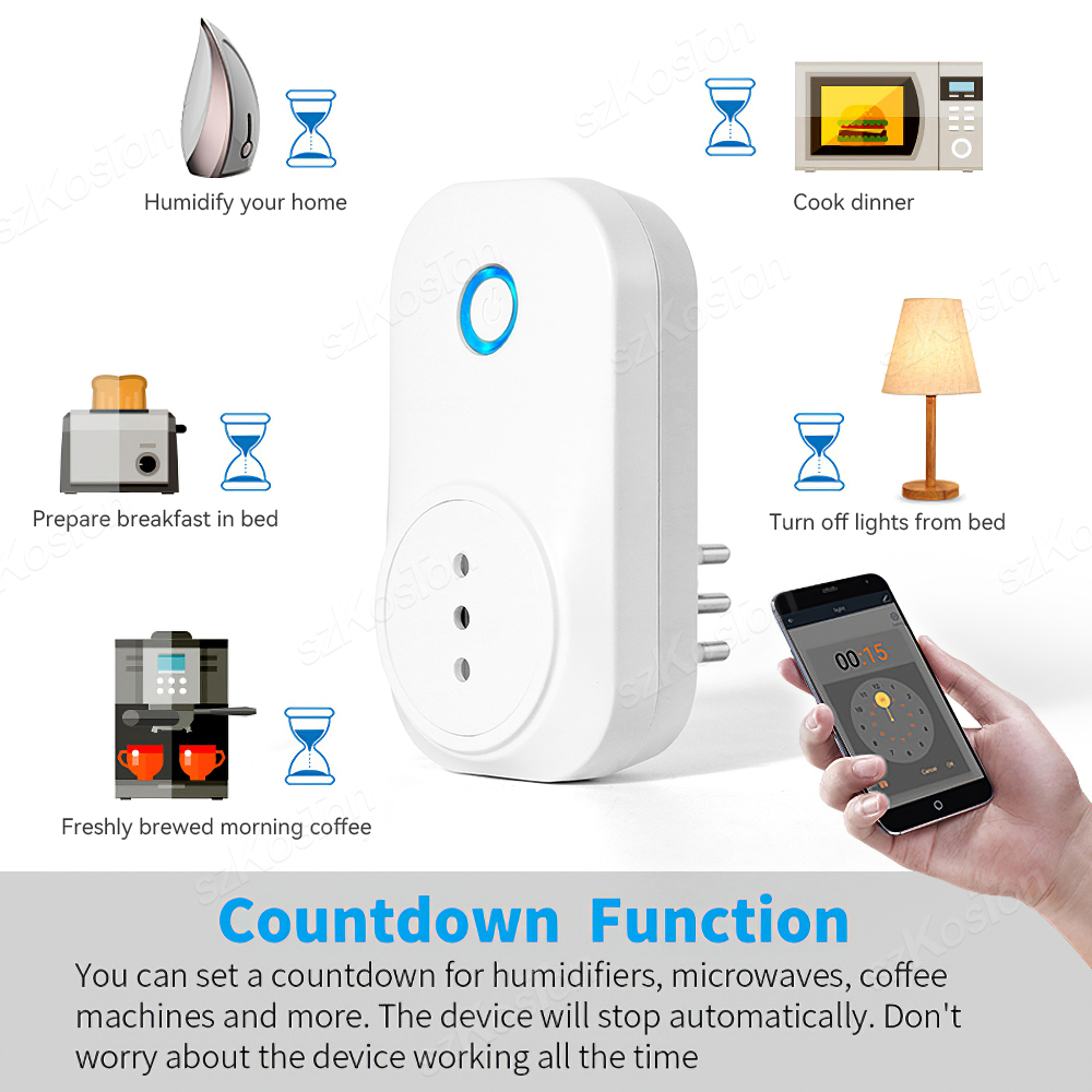 16a Chile Italy Wifi Smart Soc - Outdoor Power Outlet Wifi recensie en prijs