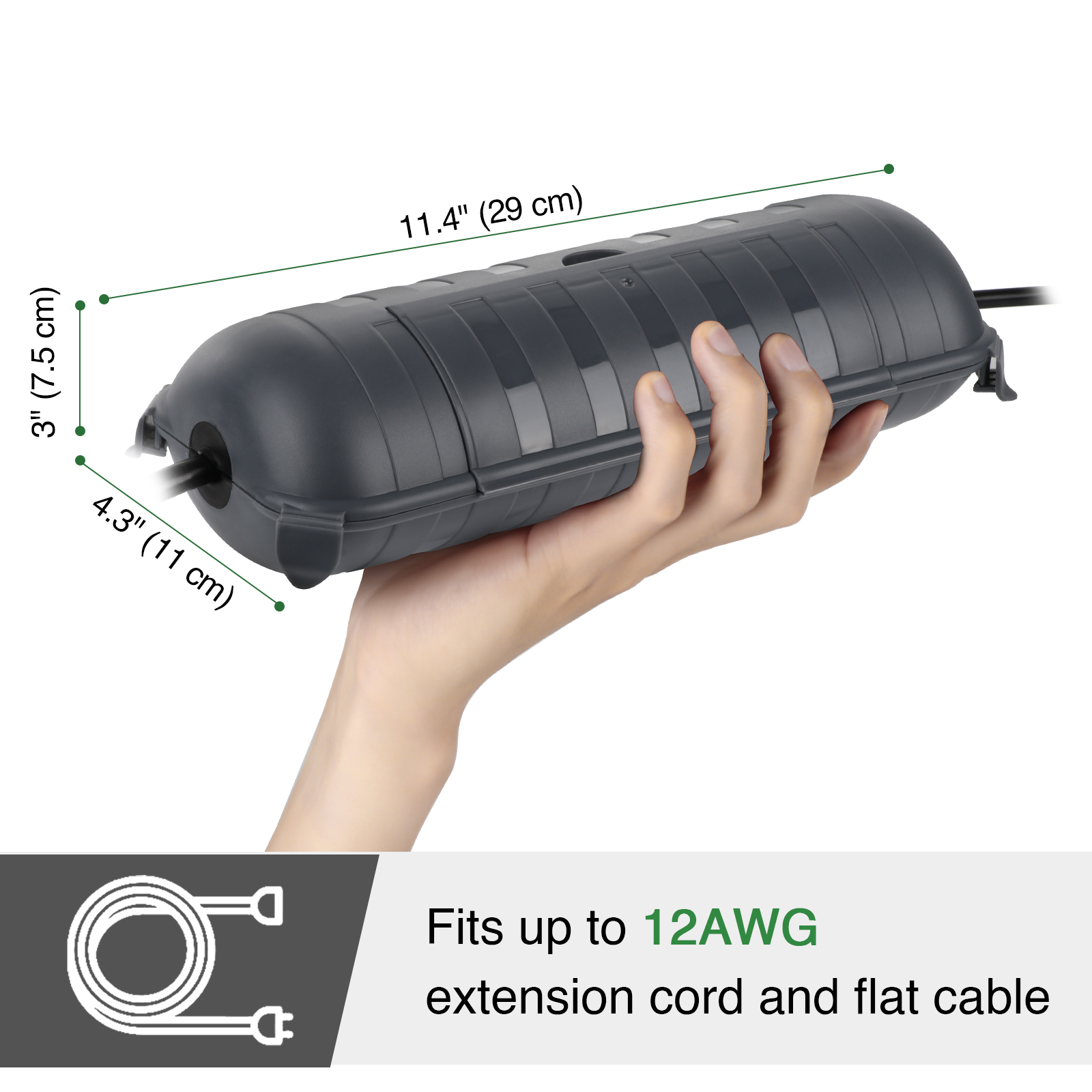 Grote weerbestendige buiten el - Outdoor Power Extension recensie en prijs