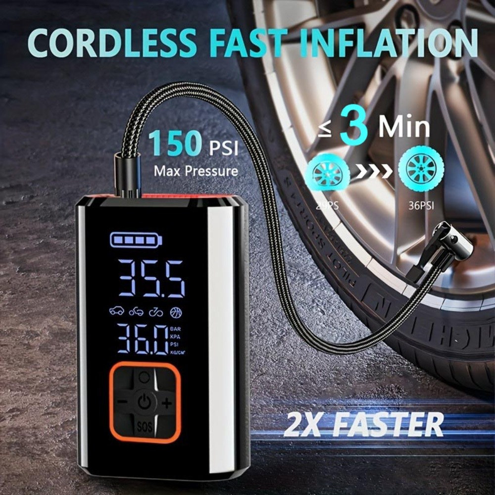 Draagbare luchtcompressor Draa - Air Compressor Portable recensie en prijs