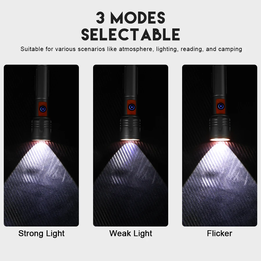 Krachtige LED-zaklamp Oplaadba - Outdoor Power Usb recensie en prijs