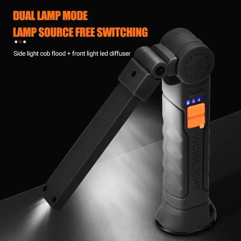 Draagbare COB LED-zaklamp USB  - Outdoor Power Usb recensie en prijs
