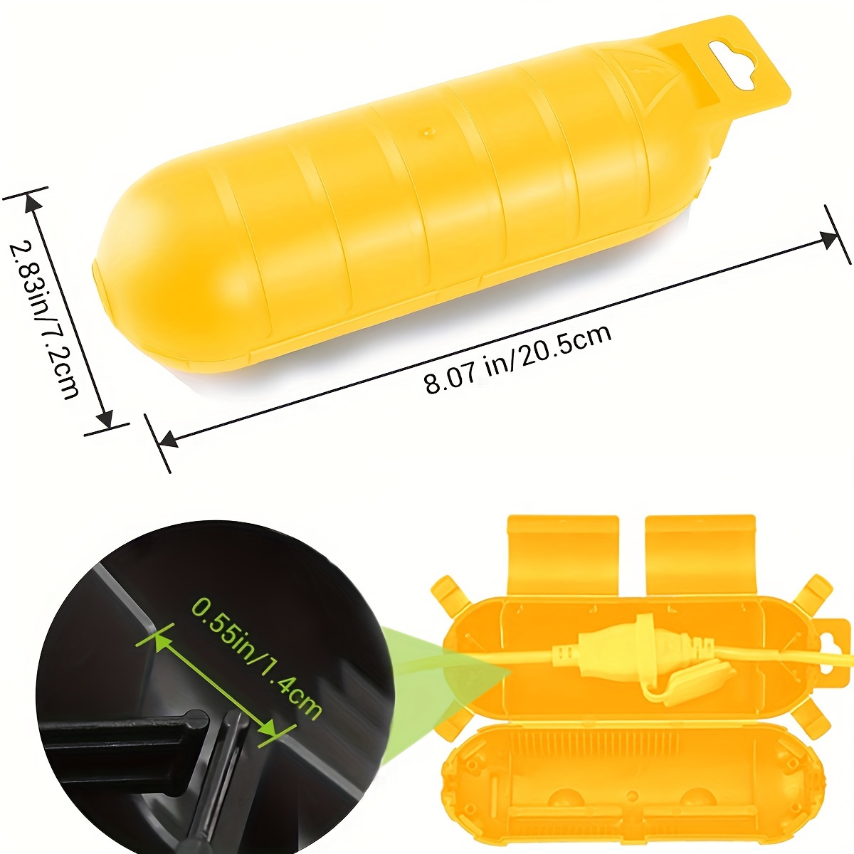 Verlengsnoer met gele veilighe - Outdoor Power Extension recensie en prijs