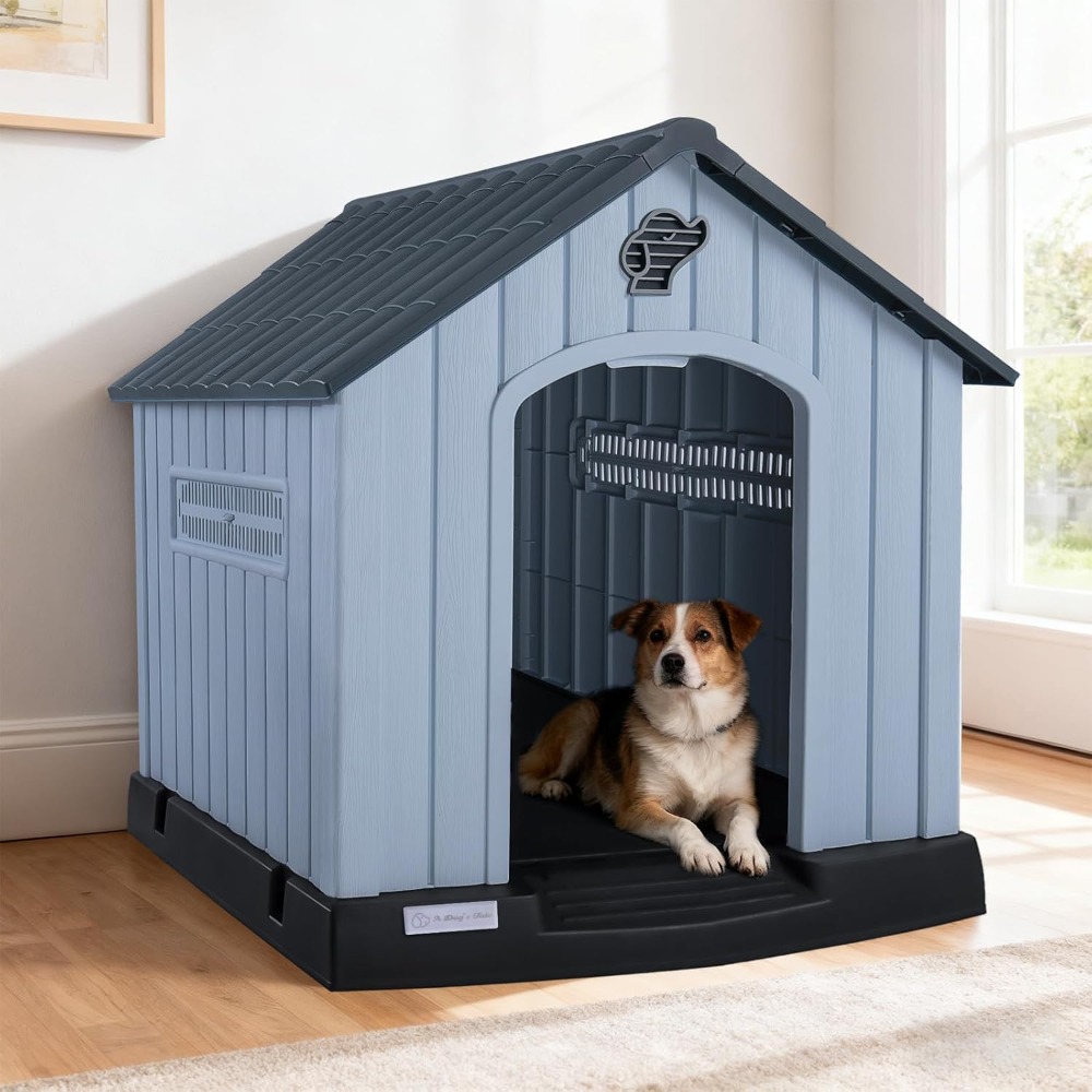 LEMBERI Groot plastic hondenhu - Outdoor Power Vent recensie en prijs