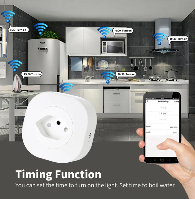 WiFi Smart Plug 16A Zwitserlan - Outdoor Power Outlet Wifi recensie en prijs