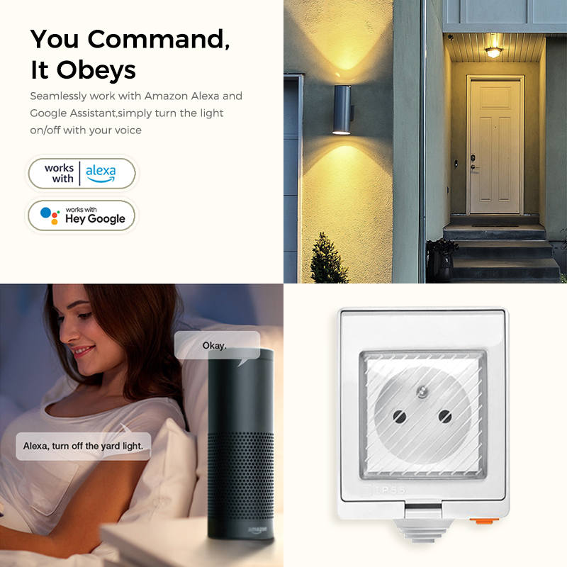 Avoir IP55 Tuya Wifi elektrisc - Outdoor Power Outlet Wifi recensie en prijs