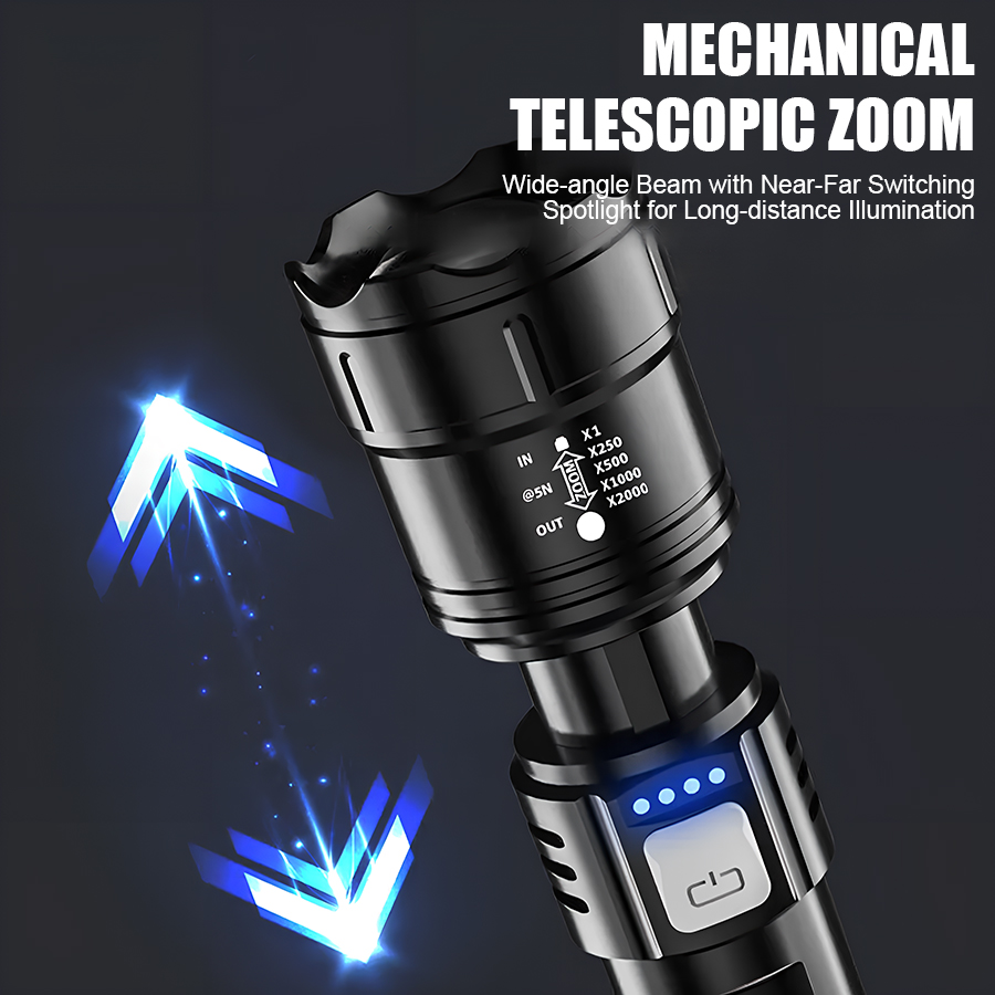 High Power P50 LED-zaklamp USB - Outdoor Power Usb recensie en prijs