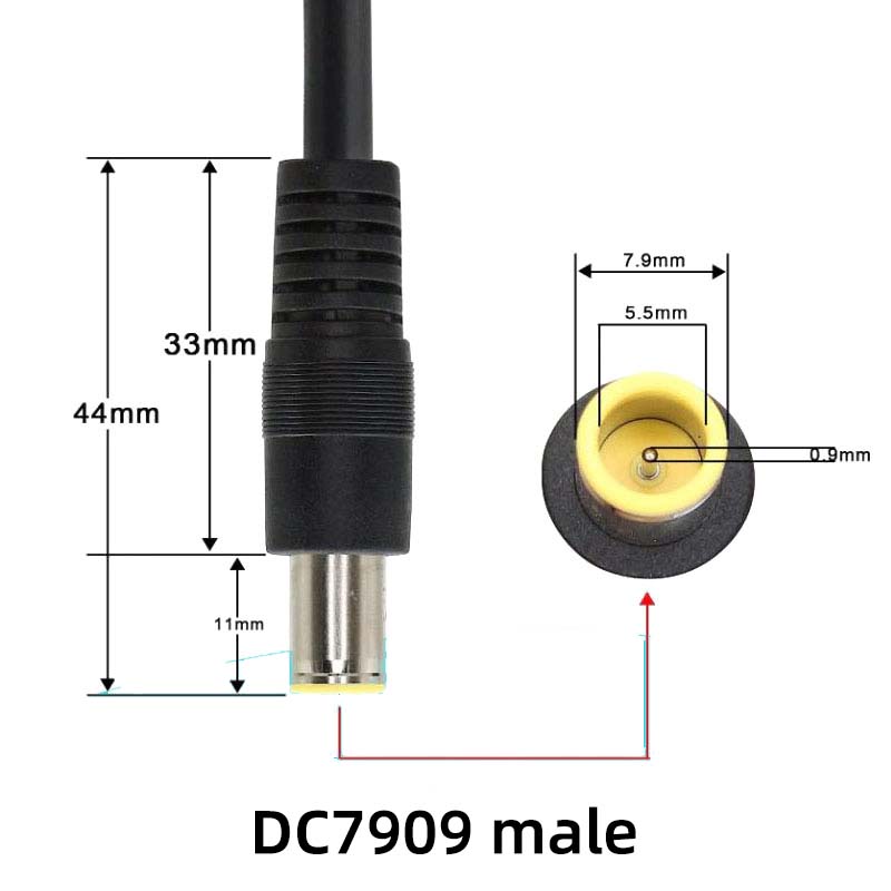 DC7909 mannelijk en vrouwelijk - Outdoor Power Extension recensie en prijs