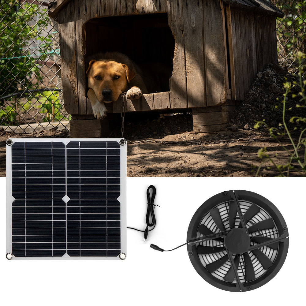 15W Zonne-aangedreven afzuigve - Outdoor Power Vent recensie en prijs