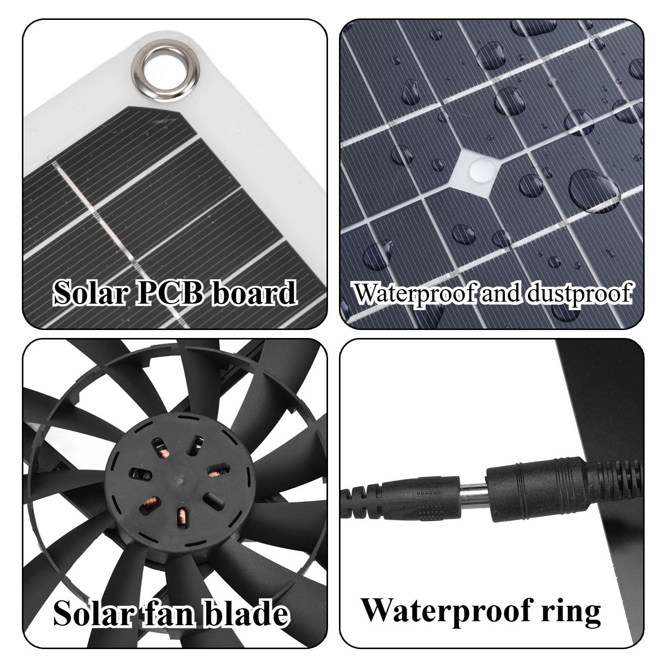 15W Zonne-aangedreven afzuigve - Outdoor Power Vent recensie en prijs