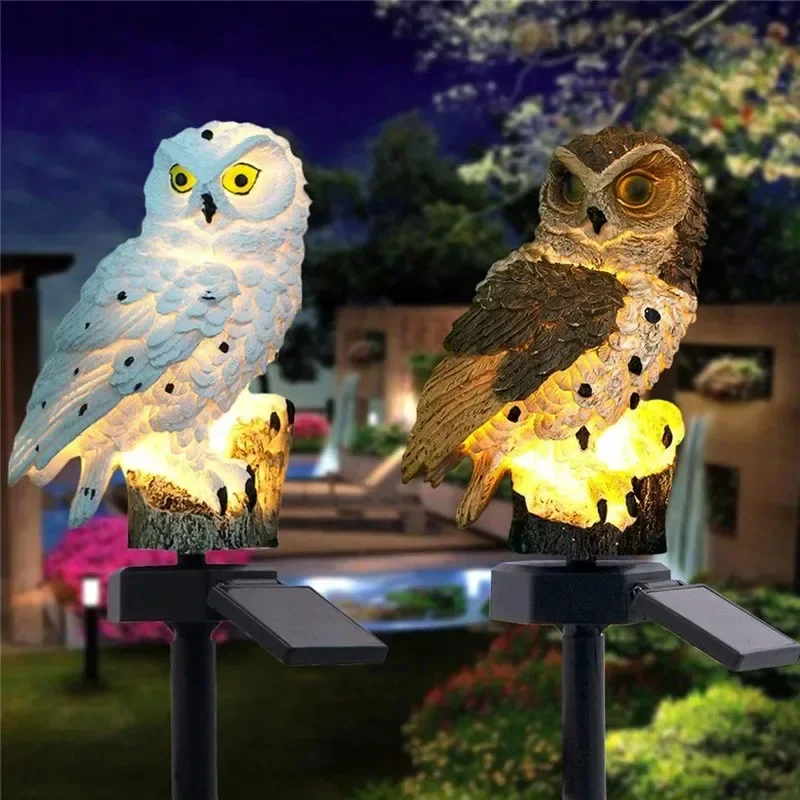 Solar Owl Statue Garden Light  - Outdoor Power Outlet Solar recensie en prijs