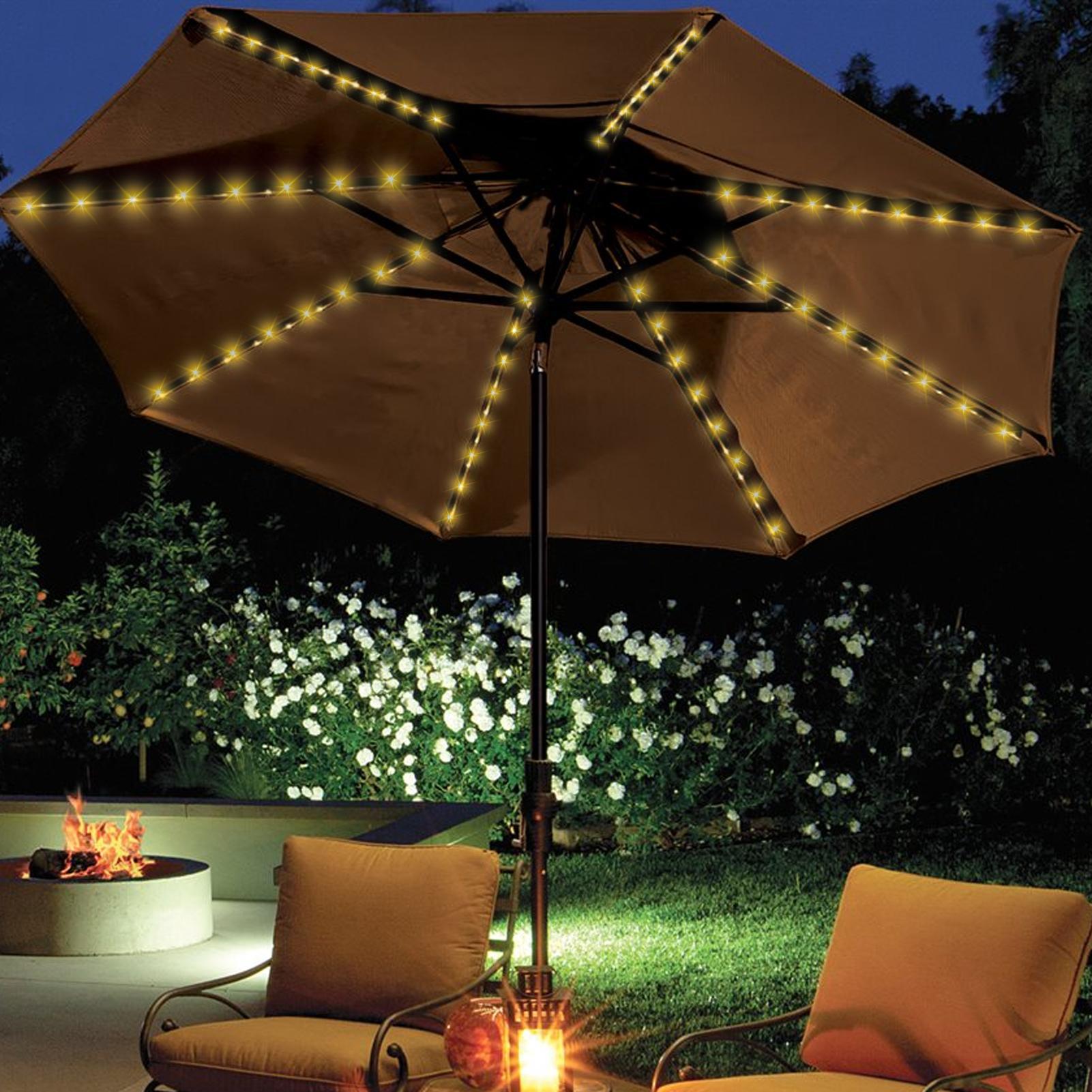 Zonne-parasol lichtsnoer 104 L - Outdoor Power Outlet Solar recensie en prijs