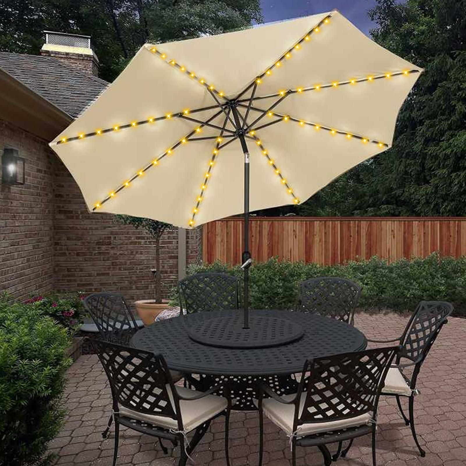 Zonne-parasol lichtsnoer 104 L - Outdoor Power Outlet Solar recensie en prijs