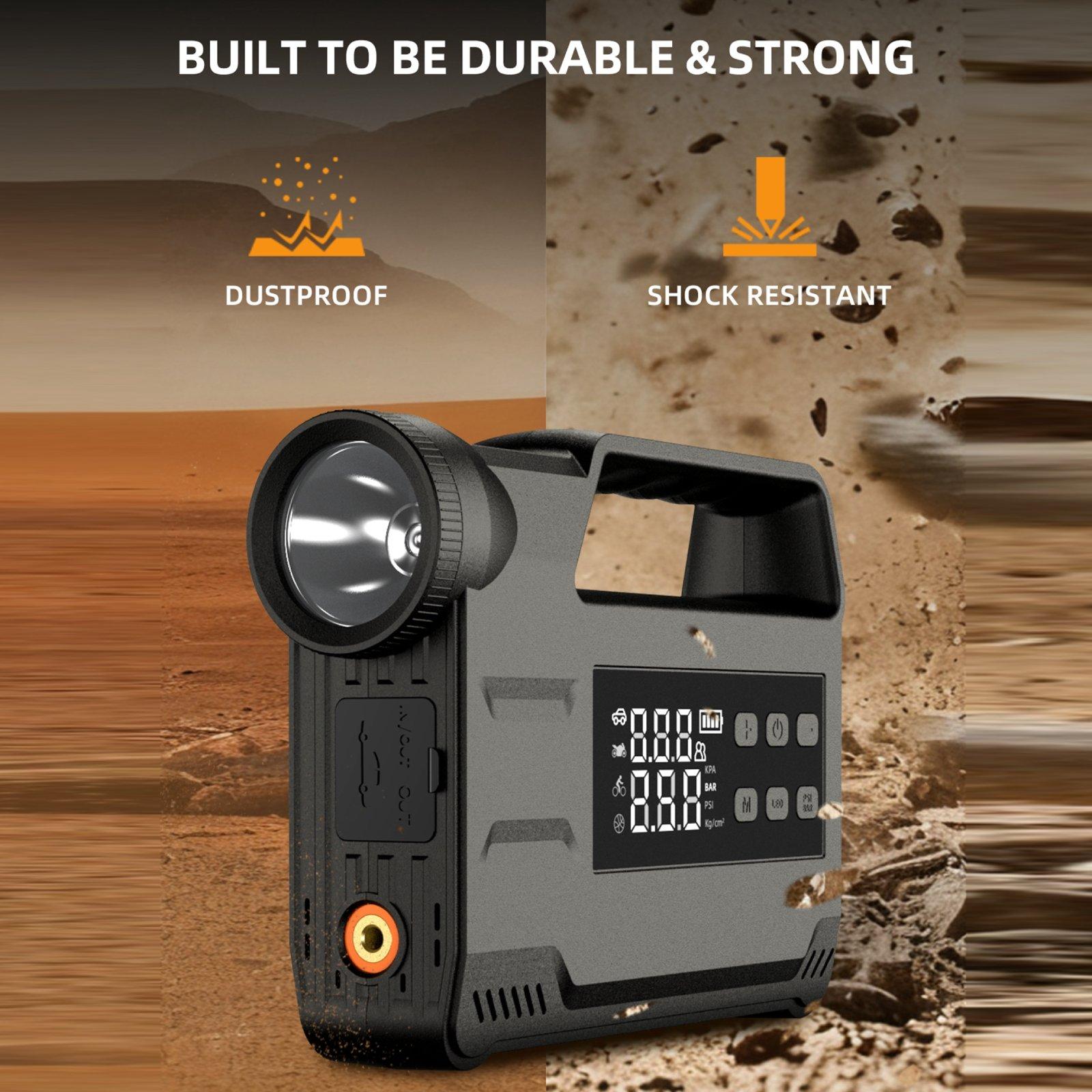 Draagbare luchtcompressor 12V  - Air Compressor Portable recensie en prijs