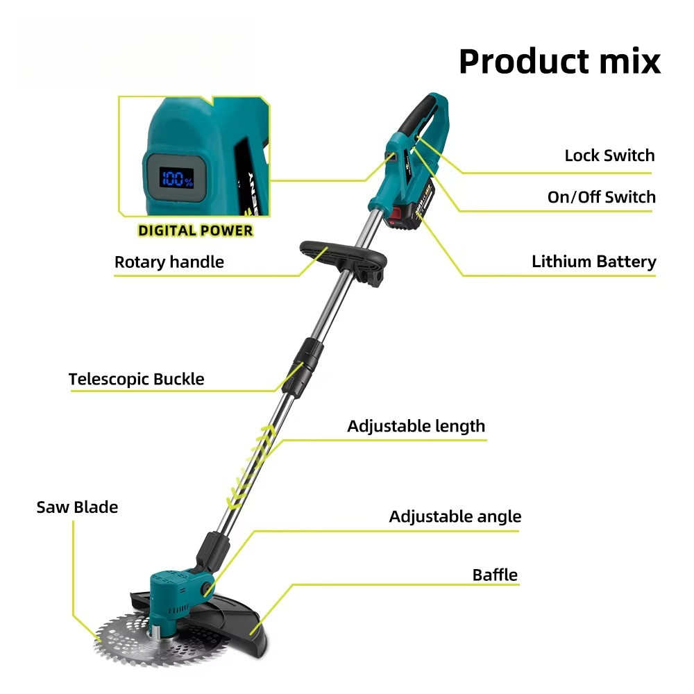 4000W Elektrische Grasmaaier v - Lawn Mower Battery recensie en prijs