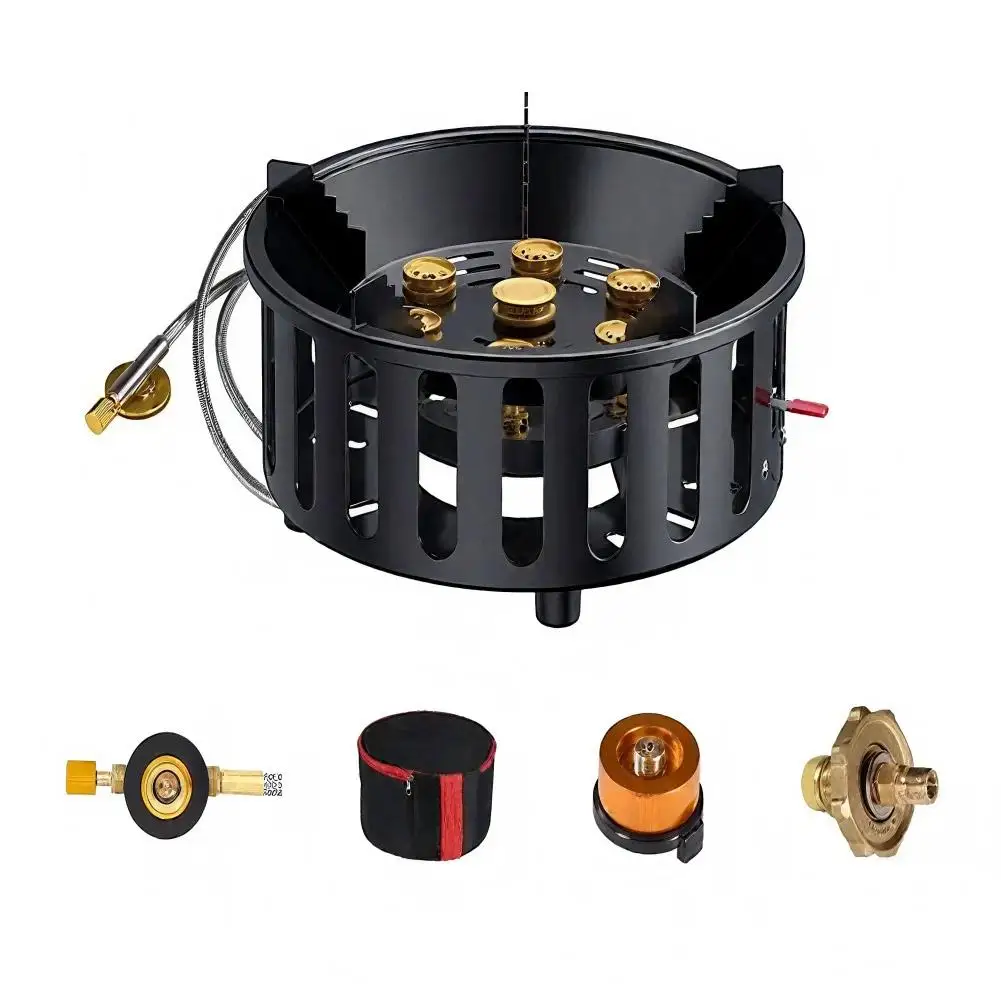 21000W 7-Core Camping Kachel K - Outdoor Power 'Hose' recensie en prijs