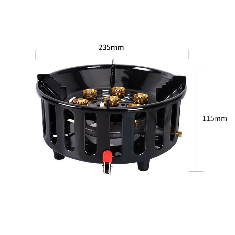 21000W 7-Core Camping Kachel K - Outdoor Power 'Hose' recensie en prijs