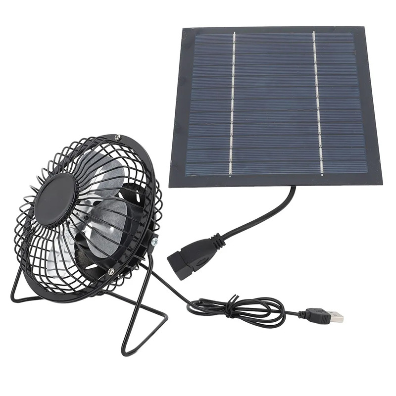 4 inch DC 5V ventilator op zon - Outdoor Power Vent recensie en prijs