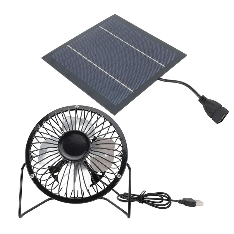 4 inch DC 5V ventilator op zon - Outdoor Power Vent recensie en prijs