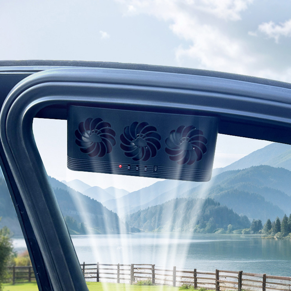 Auto-afzuigventilator op zonne - Outdoor Power Vent recensie en prijs