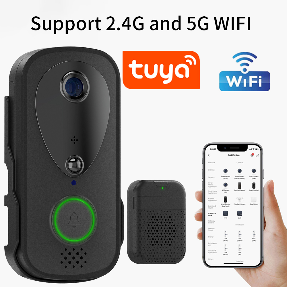 5G 2.4G WiFi Video Deurbel 108 - Outdoor Power Outlet Wifi recensie en prijs